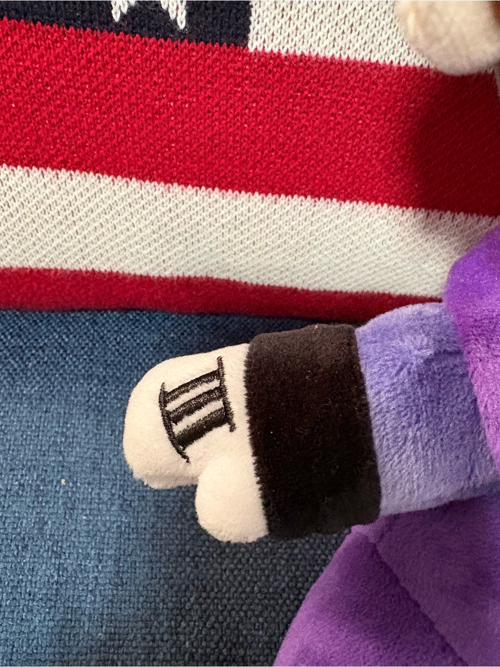 Plush Purple Gamer Character Plush - Picture 6 of 12